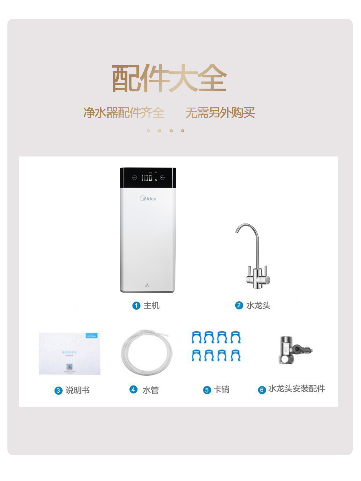 領跑家庭直飲水凈科技之大動脈 美的凈水器MRO1790B-400G系統健診與智慧升級攻略